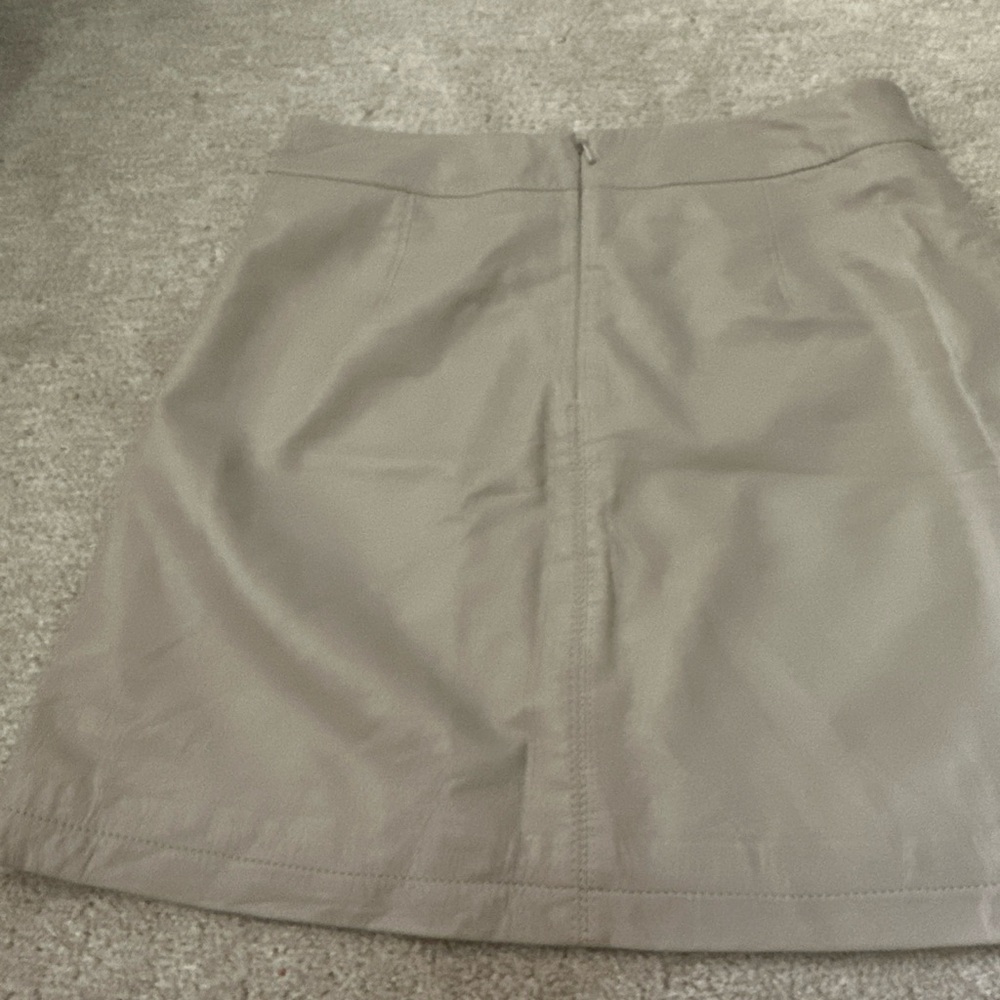 cupcakes & cashmere Taupe Pencil Skirt